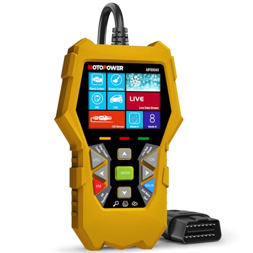 MOTOPOWER MP69040 Car OBD2 Scanner Code Reader Engine Fault Code Reader Scanner CAN Diagnostic Scan Tool for All OBD II Protocol Cars