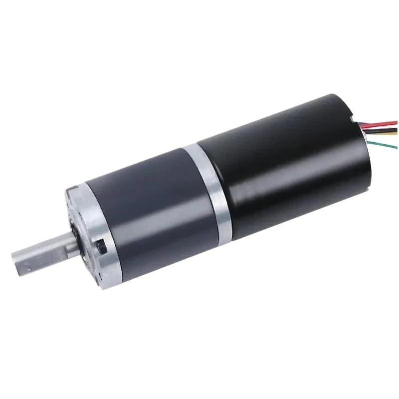 Brushless DC Gear Motor 12v24v Adjustable Speed Planetary Gear Famous 4260 Large Miniature Motor(Motor x Bracket,71 RPM,12V)