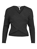 Pull en tricot avec aspect portefeuille à l'avant