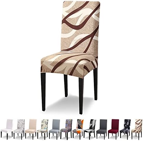Stretch-Stuhlbezüge 4er Set – Universal, Dehnbar, Schmutzabweisend Für Esszimmer & Feiern