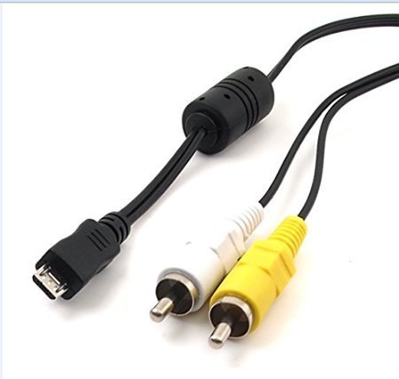 Micro USB Male to 2 RCA AV Adapter Audio Video Cable for Samsung Mobile