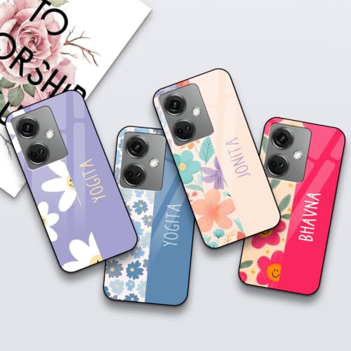 Image of COLORflow Back Cover Compatible with OnePlus Nord CE 3 5G | Floral Names Color Customized | Shockproof TPU Bumper with Camera Protection Back Cover Compatible with OnePlus Nord CE 3 5G