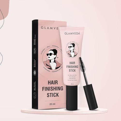 GLeM VIDA Hair Finishing Gel Stick For Women | Non-Greasy And Non-Sticky | One-Stop Solution For Hair Styling | 24 Hours Stay | With Rice Water | 20Ml | Pack Of 1