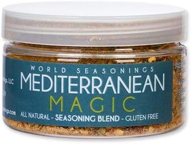Mediterranean Diet - Non-GMO - Mediterranean Seasoning - Mediterranean Spice Blend - Turkish Spices - Gluten Free Seasoning - World Seasonings - MEDITERRANEAN MAGIC