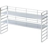 下村企販 頑丈 出窓ラック 棚2段 オール ステンレス 幅75cm 日本製 37804