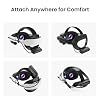KIWI design K4 Head Strap, VR Headset Accessories for Meta Oculus Quest 3/3S and P5000 Compact Power Bank