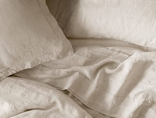 Coyuchi Capa de cambraia de linho orgânico (padrão, natural)