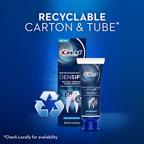 Crest Pro-Health Densify Toothpaste Daily Protection With Fluoride For Anticavity And Sensitive Teeth, 4.1Oz (Pack Of 3) #TOP3