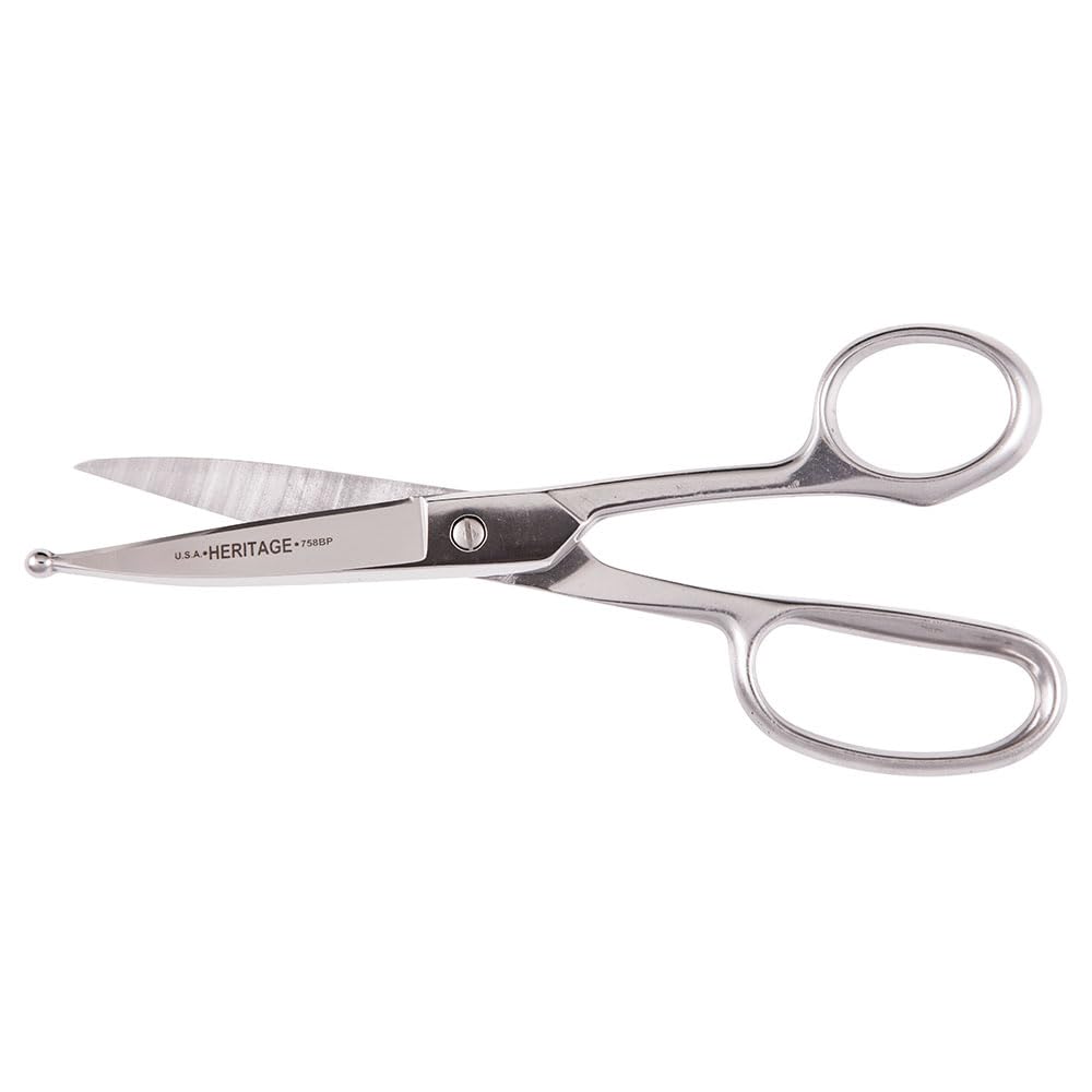 Klein Tools Straight Stainless Trimmer w/Ball Point, 8-Inch G758BP, Multi - Image 2