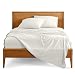Bare Home Queen Sheet Set - 1800 Ultra-Soft Microfiber Bed Sheets - Double Brushed Breathable Bedding - Hypoallergenic - Wrinkle Resistant - Deep Pocket (Queen, Warm White)