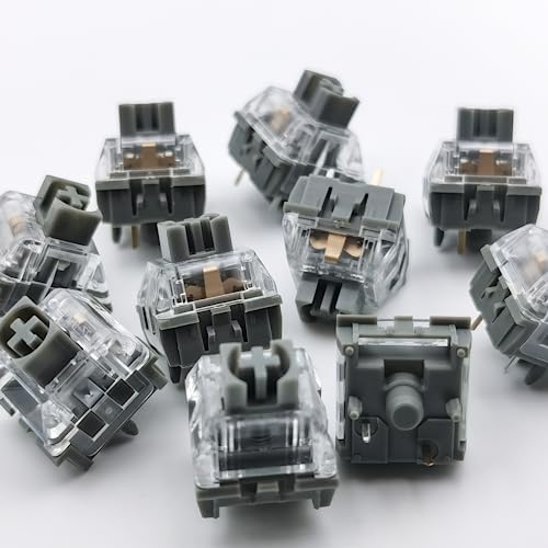 Zjmehty Kailh Midnight PRO Switches for Mechanical Gaming Keyboard,5-pin/40gf Linear/Silent Switches(Midnight Linear,108Pcs) by Zjmehty - Used condition - Image 3