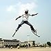 Dream House Adult Bouncing Shoes Spring Jumping Stilts Jumping and Running Shoes for Extreme Sports (70-90KG/155-200LB)