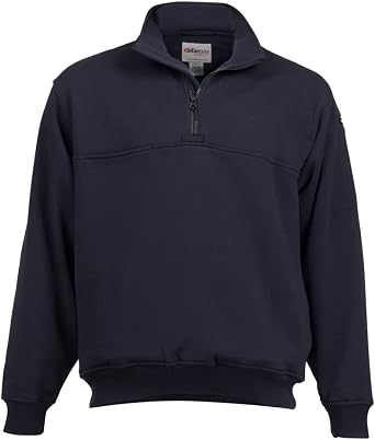 Elbeco Shield Job Shirt Navy, Tall Self Collar