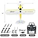 Top Race RC Plane - Remote Control Airplane for Adults and Kids - 4 Channel Stunt Flying, 20
