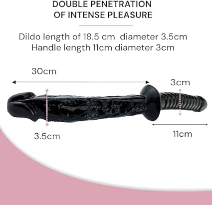 Doble dildo Doble penetración Juguetes sensuales para pareja: Juguetes eróticos para sexo para parejas Dildo anal Pene gigante Didlo sexual Sex toys Penes enormes Double dildo Dildo xxl D15-6