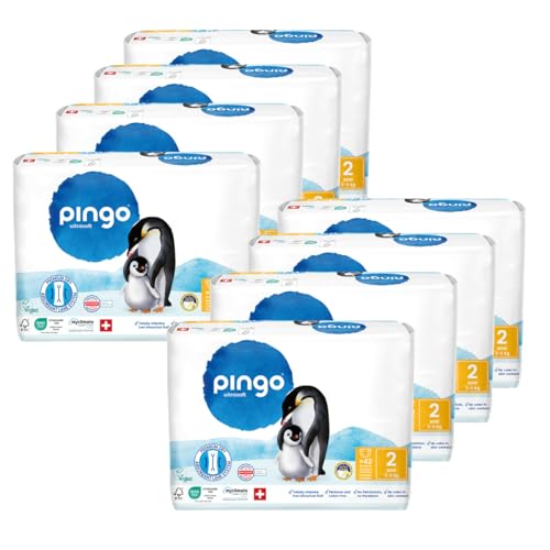 Pack Ahorro Pañales T2 (3-6kg) Pingo 336 Uds