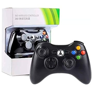 Inn Controle Sem Fio Xbox 360 2.4GHz 9m Compatível com Xbox 360 Fat e Slim