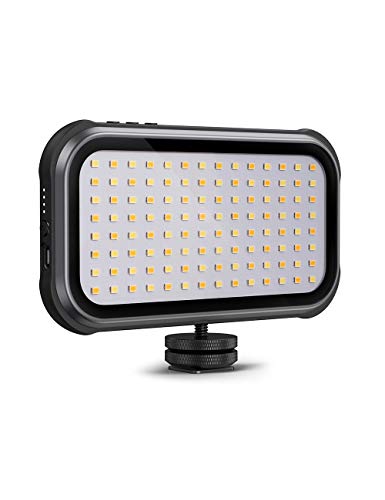 TaoTronics Camera Light,Portable Led Video Light for DSLR Camera Camcorder with Built in