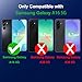 TENOC Phone Case for Samsung Galaxy A16 4G/5G, Black Case Anti-Fingerprint Protective Bumper Matte Cover