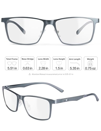 Image of BIRCEN Polarized Mens Sunglasses for Driving: UV Protection Al-Mg Metal Sunglasses Lightweight Shades for Fishing Travel Golf
