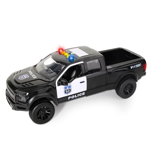 Big Police Pickup Truck Toy