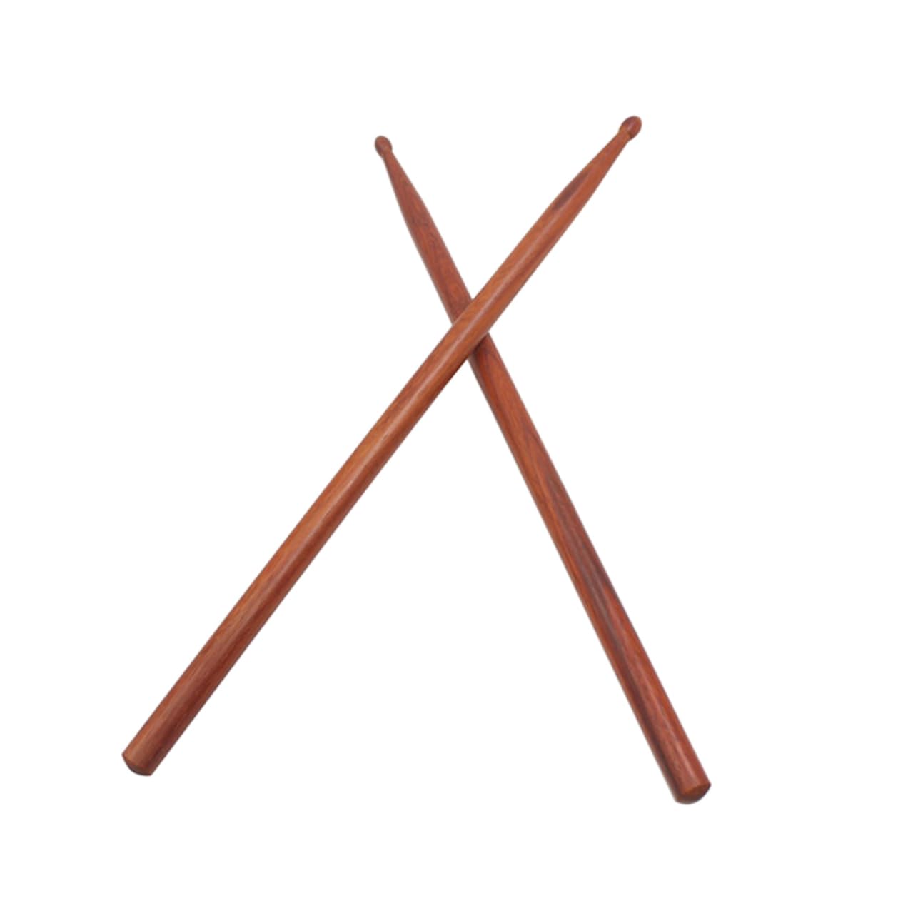 SUPVOX 3pares Baquetas De Batería De Madera Punta Ovalada Acabado Natural Accesorios Para Percusión Para Jóvenes Músicos y Bandas
