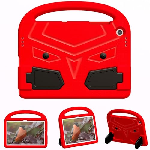 Coque Samsung Galaxy Tab A9 Plus anti-choc EVA rouge avec poignée