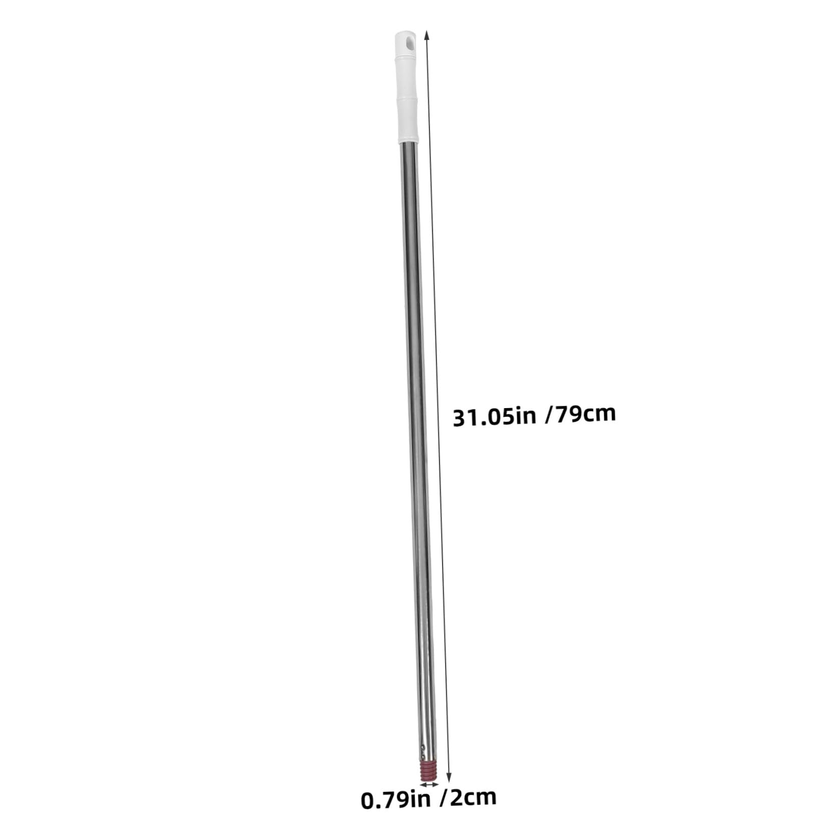 PartyKindom Lightweight Broom Handle Grip Replacement Durable Mop Stick for Floor Cleaning Compatible with Various Broom Heads for Heavy Use