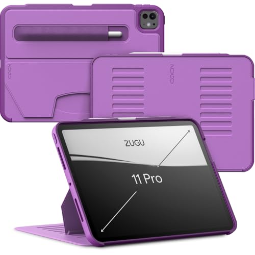 Image of ZUGU CASE Ultra Slim Protective Case Designed for iPad Pro 11 (6th Gen / 5th Gen, M5 / M4) (2025 /2024) Multiple Viewing Angles, Apple Pencil Holder (Auto Wake /Sleep) - Nova