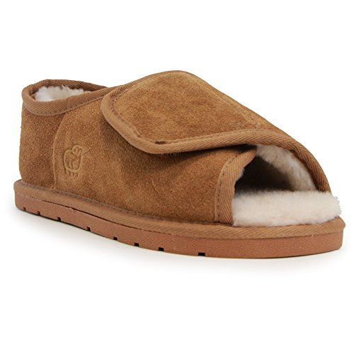 Lamo Women's Lady's Open Toe Wrap Flat2