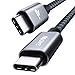 Ladekabel Schnellladekabel  günstig Kaufen-RAMPOW USB C Kabel, USB C auf USB C Kabel 240W, USB C ladekabel, iPhone 16 ladekabel Schnellladekabel USB C iPhone 15 ladekabel für MacBook Pro/Air, iPhone 16/15, Samsung S23/S22/S21, iPad, Xiaomi-2M