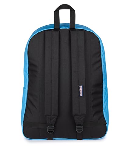 Image of JanSport SuperBreak One Backpack - Durable, Lightweight Bag with 1 Main Compartment, Front Utility Pocket with Built-in Organizer, Premium Backpack, Electric Azul
