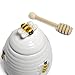 Mary Lake-Thompson Ceramic Beehive Honey Pot with Dipper