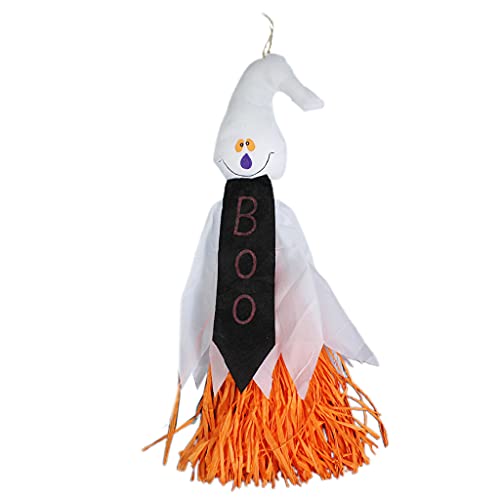 RALIYATX Specter Anhänger, hängende Dekoration, Halloween, Innen- und Außenbereich, Party, KTV, Gartentür, Ornamente, Requisiten, Zubehör – Weiß