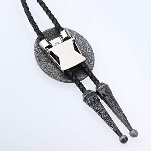 gazechimp Bolo De Couro Do Vintage Gravata Gravata Totem Ocidental