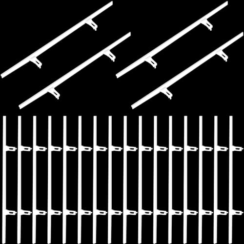 Ribbonlic 20 Pcs Shutter Repair Slider Connector Plantation Shutter Repair Kit Replacement Parts, 2 Connect 3.25