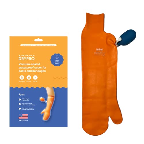 Drypro Waterproof Arm Cast Cover - Sized For Both Kids And Adults - Ideal For The Bath Shower Or Swimming - Small Full Arm – (Fa-14) #TOP3