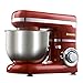 Mezclador versátil del soporte 1200W 4L tazón de fuente de acero inoxidable 6-Speed cocina soporte de alimentos mezclador de crema de huevo batidor batidora torta masa pan mezclador Maker máquina