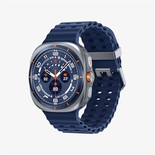 Samsung Galaxy Watch Ultra (2025) Titanium Blue AI Smart Watch 47mm LTE (UK Version) (Renewed)
