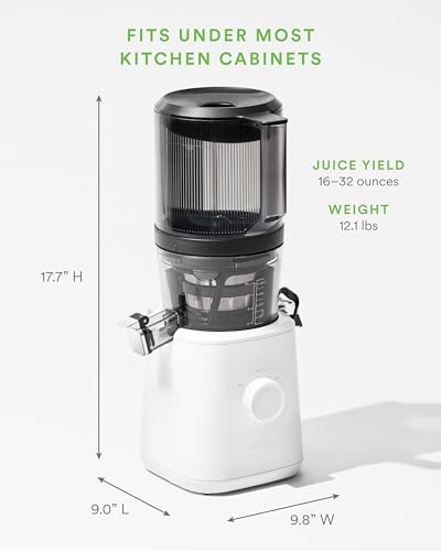 Nama J2 Cold Press Juicer – Self Feeding for Hands-Free Operation with Wide Mouth Hopper for Whole Recipe Loading, Zero Waste Masticating Juicer For More Juice, Less Pulp – Easy Cleanup & Assembly - Image 5