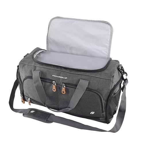 Image of Ultimate Gym Bag 2.0: The Durable Crowdsource Designed Duffel Bag with 10 Optimal Compartments Including Water Resistant Pouch