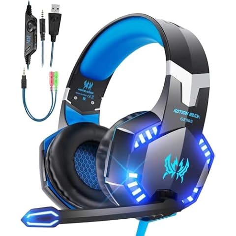 Casque Gaming Laspi avec Micro Cover