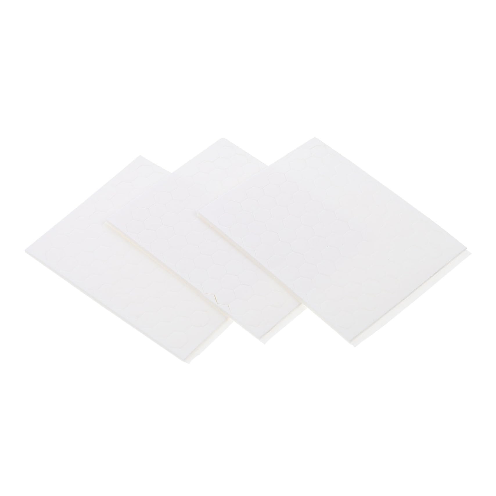 STOBOK 15blätter Starke Doppelseitige Hexagon-klebepads Für -handwerk Zur Fixierung Von Wanddekorationen Küchenutensilien Und Mehr Pro Packung