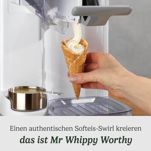 Cuisinart Eismaschine | Softeis, Gelato, Sorbet, milchfreies Eis, gefrorener Joghurt | Topping-Spender | Einfach zu bedienen und zu reinigen | 1,42 l für 6 Portionen | Fertig in 20 Minuten | ICE48U – Bild 6