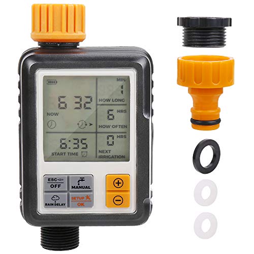 Micnaron Programmable Water Timer,3