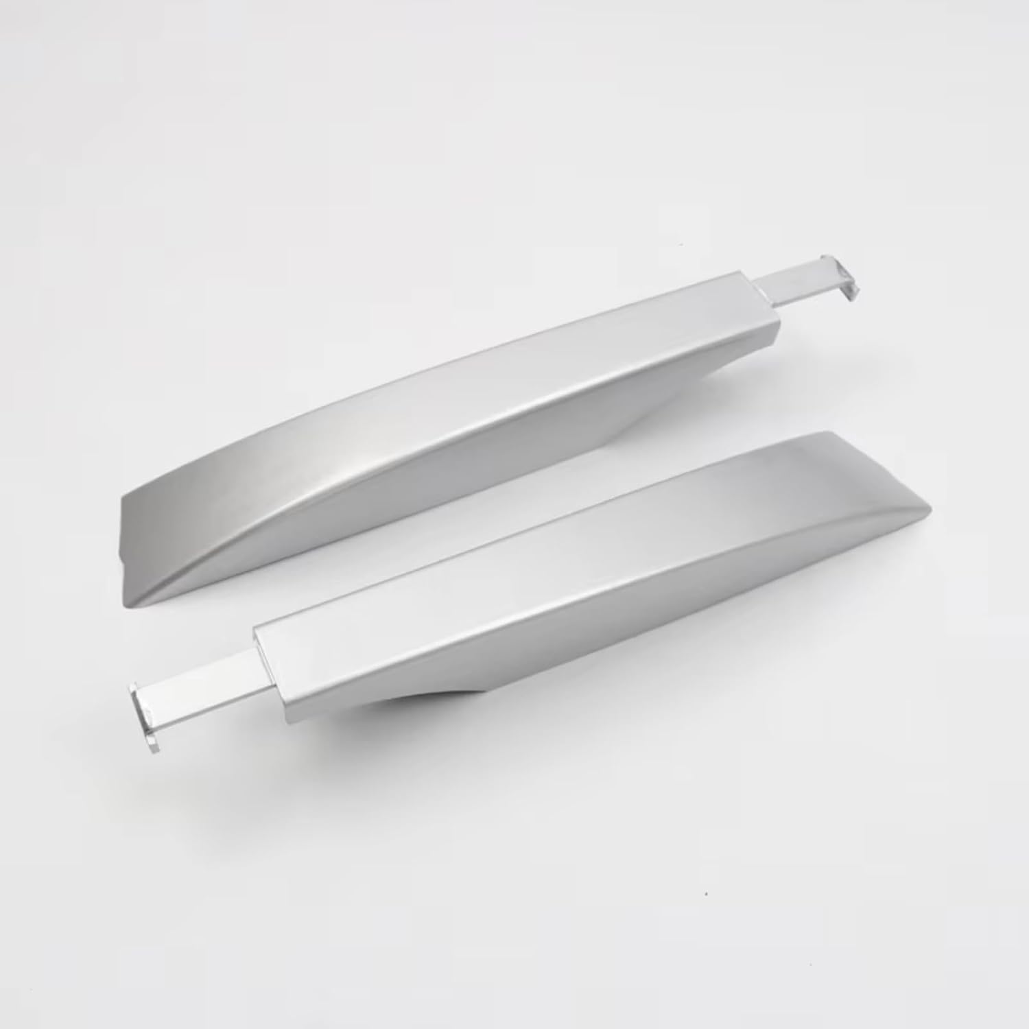 Roof Rack Shell End Compatible with Land for Rover for Discovery 2007 2008 2009 2010 2011 2012 Roof Rack Rail Cover End Protection Exterior Shell Cap(Silver)