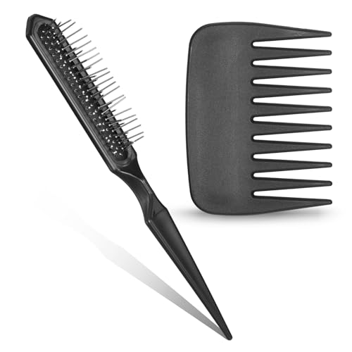 Set Profesional de 2 Peines para Pelucas y Extensiones miniatura 1