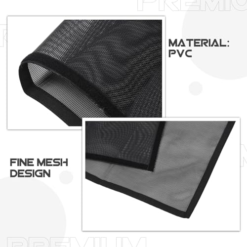 Pantalla de malla para chimenea Toyvian con panel de protección para el salón 7