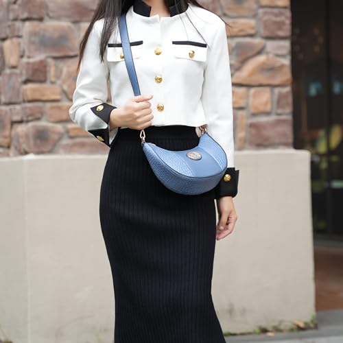 MKF Collection Women’s Crossbody, Croco Embossed Handbag Vegan Leather Chain Strap Shoulder Bag Purse by Mia K2