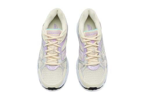 Image of Saucony Unisex Ride Millennium Sneaker, Cream /Multi, 9
